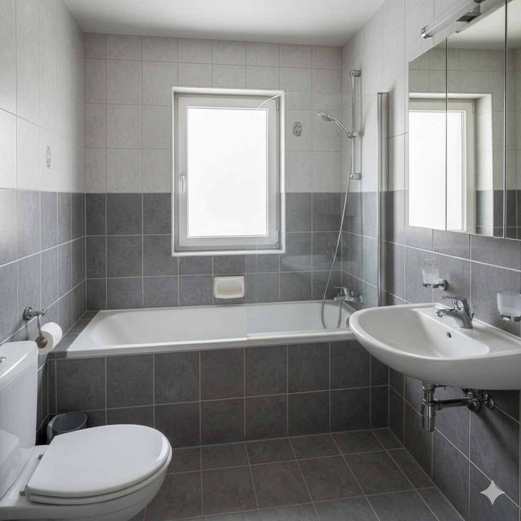 Après — douche sécurisée